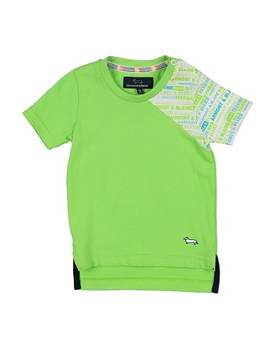 HARMONT & BLAINE T-shirt Light green 100% Cotton