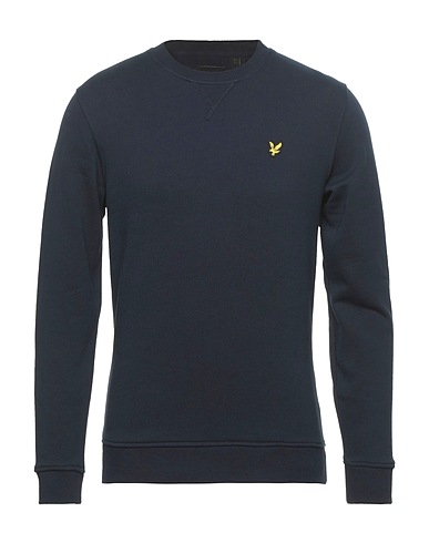 LYLE & SCOTT Sweatshirt Midnight blue 100% Cotton
