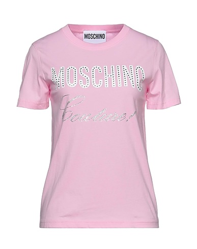 MOSCHINO T-shirt Pink 100% Cotton