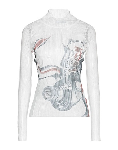 JW ANDERSON Top Bianco 100% Poliestere