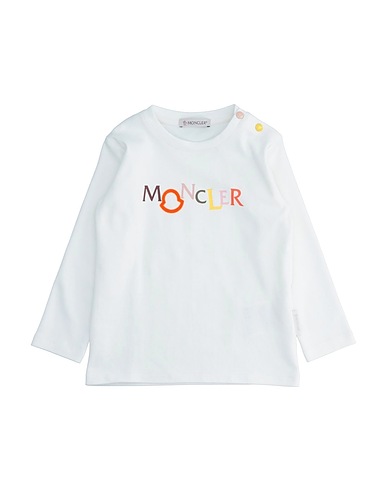 MONCLER T-shirt White 100% Cotton