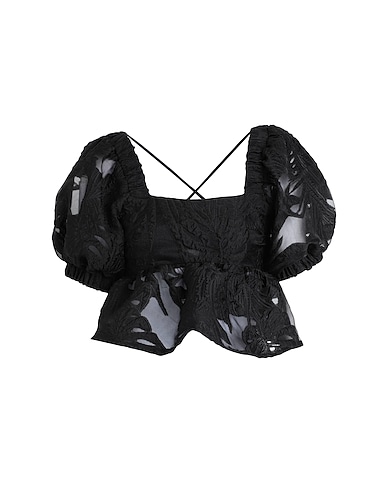 TOPSHOP Top Black 100% Polyester
