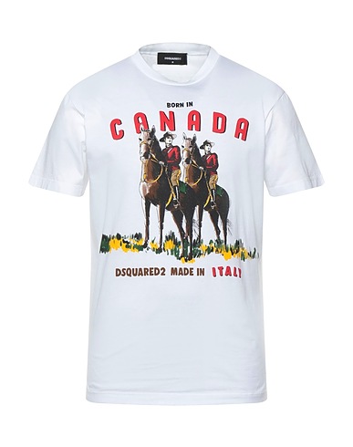 DSQUARED2 T-shirt White 100% Cotton