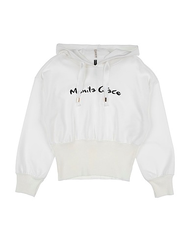 MANILA GRACE スウェット ホワイト コットン 80% / ポリエステル 20%