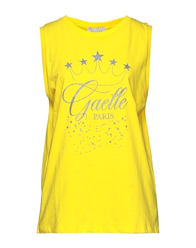 GAëLLE Paris T-shirt Yellow 100% Cotton