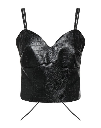 SIMONA A Bustier Black 49% Polyester, 41% Viscose, 10% Other Fibres, Polyurethane