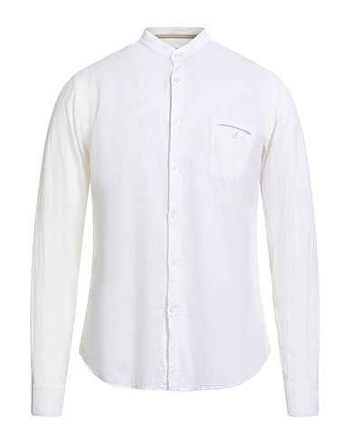 AT.P.CO Linen shirt Ivory 55% Linen, 45% Cotton