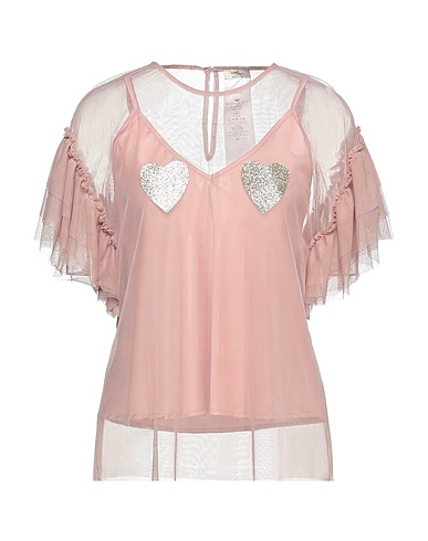 REBEL QUEEN by LIU •JO Top Blush 100% Polyester