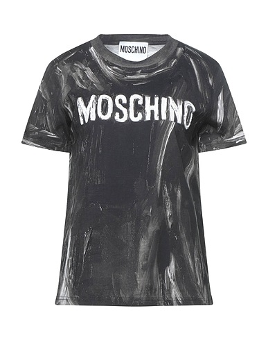 MOSCHINO T-shirt COUTURE Black 100% Cotton