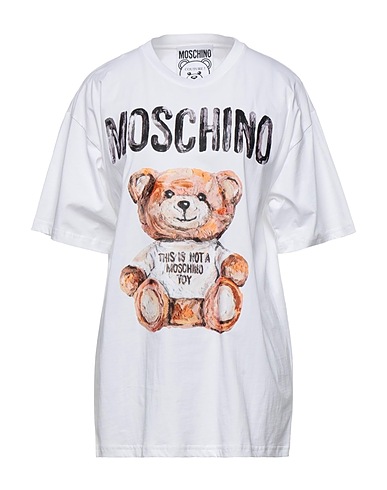 MOSCHINO T-shirt COUTURE White 100% Cotton