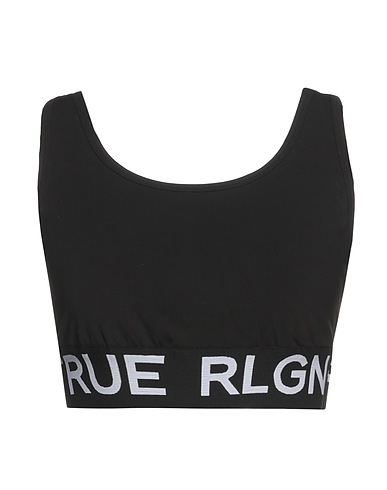 TRUE RELIGION Top Black 78% Polyester, 22% Elastane