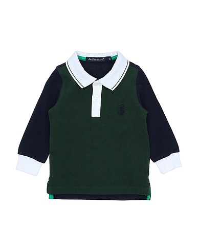 JECKERSON Polo Verde scuro 100% Cotone