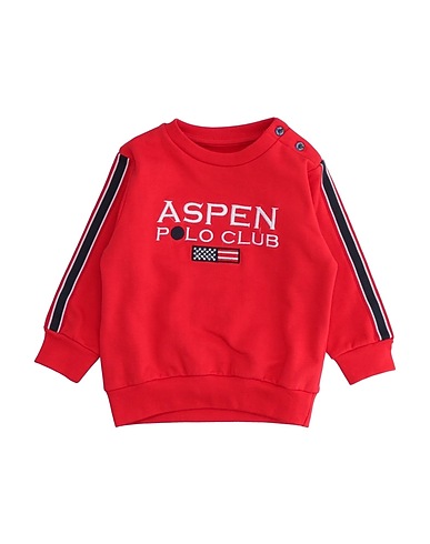 ASPEN POLO CLUB スウェット レッド コットン 95% / ポリウレタン 5%