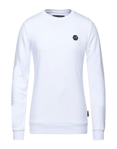 PHILIPP PLEIN Sweatshirt Weiß 88% Baumwolle, 12% Polyester
