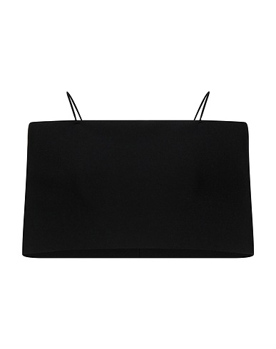 AMBUSH Top spalle scoperte Nero 83% Viscosa, 17% Polietilene