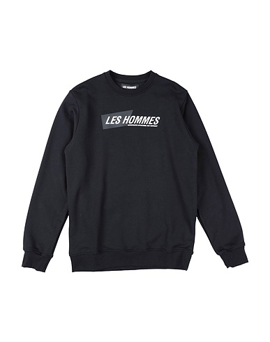 LES HOMMES Sweatshirt Black 100% Cotton