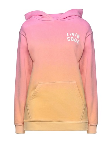 LIVINCOOL Hooded track jacket  Pink 100% Cotton