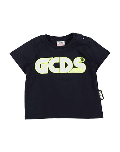 GCDS MINI T-shirt Midnight blue 100% Cotton