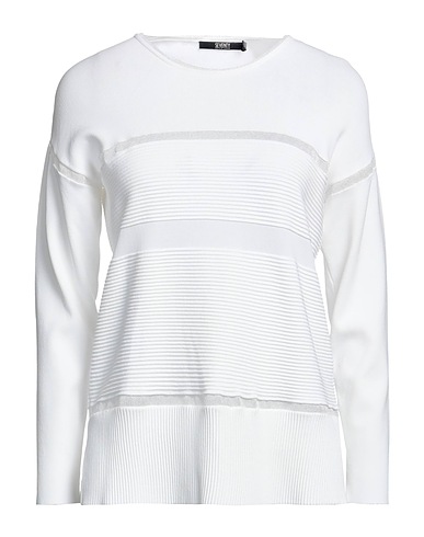 SEVENTY VENEZIA Jumper Ivory 65% Viscose, 35% Polyamide