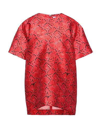 MSGM Top Rosso 100% Poliestere