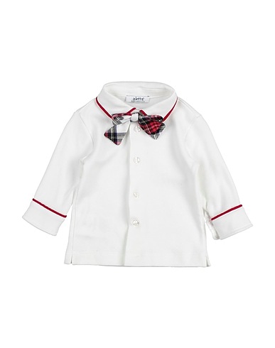 ALETTA Patterned shirt White 100% Cotton