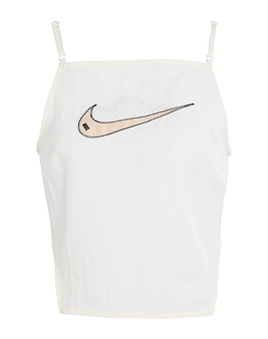 NIKE Crop top Nike Swoosh Cami Women's Crop Tank Top
 Ivory 100% Nylon