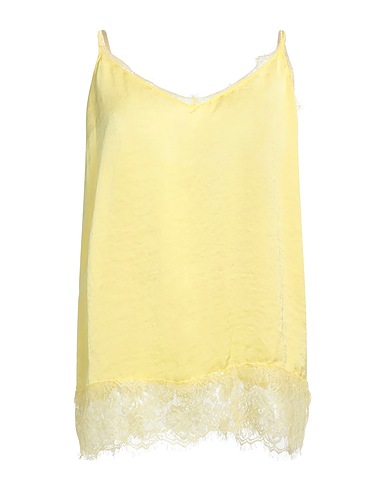 SILVIAN HEACH Top Yellow 100% Polyester