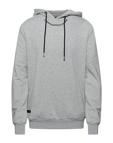 PHILIPP PLEIN Sweat-shirt Gris clair 88% Coton, 12% Polyester