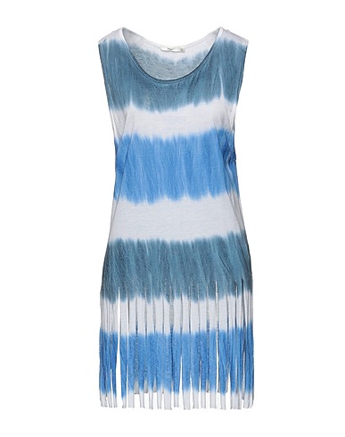 UNIC Top Taubenblau 78% Rayon, 22% Leinen