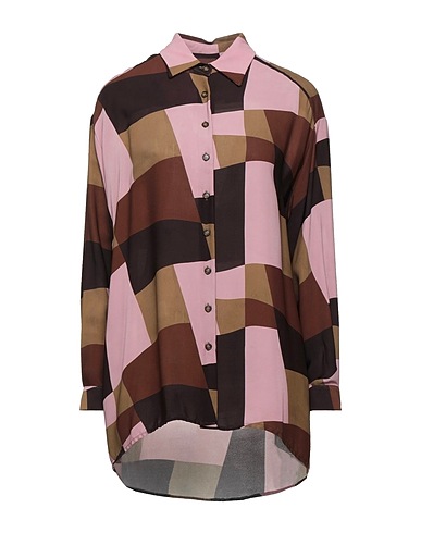 OTTOD'AME Patterned shirts & blouses Pink 100% Viscose
