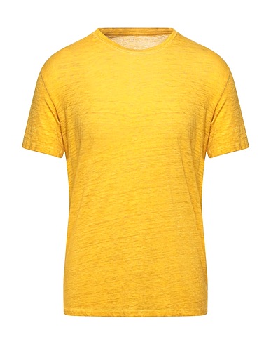 MAJESTIC FILATURES T-shirt Marigold 70% Linen, 30% Silk