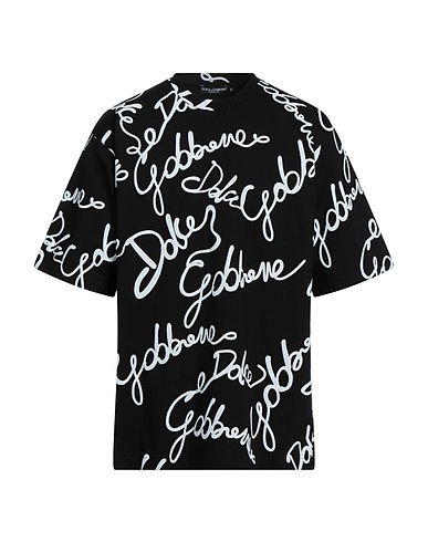 DOLCE&GABBANA T-shirt Black 100% Cotton