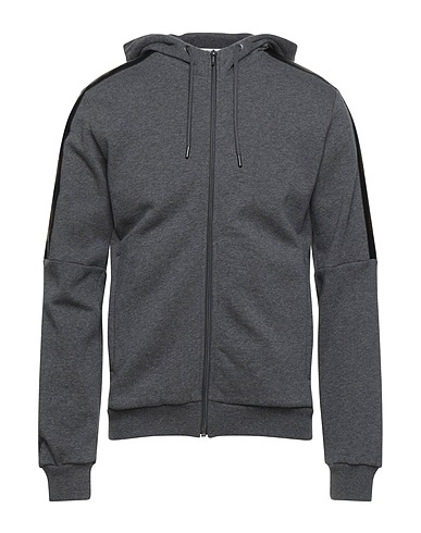 BIKKEMBERGS Felpa Grigio 90% Cotone, 10% Lana, Poliestere