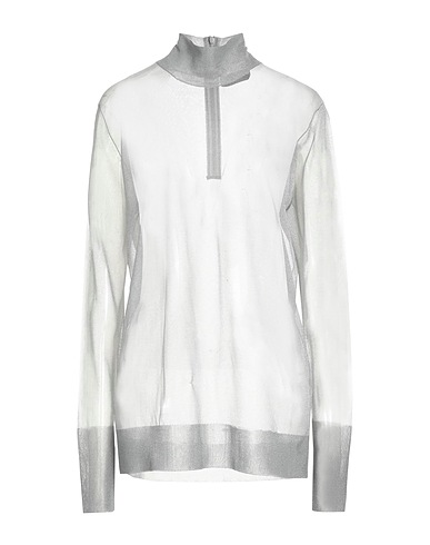 DOLCE&GABBANA Polo neck Grey 100% Polyester