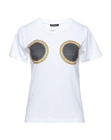 CRISTINAEFFE T-shirt White 100% Cotton