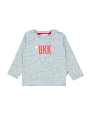 BIKKEMBERGS T-shirt Grigio 95% Cotone, 5% Elastan