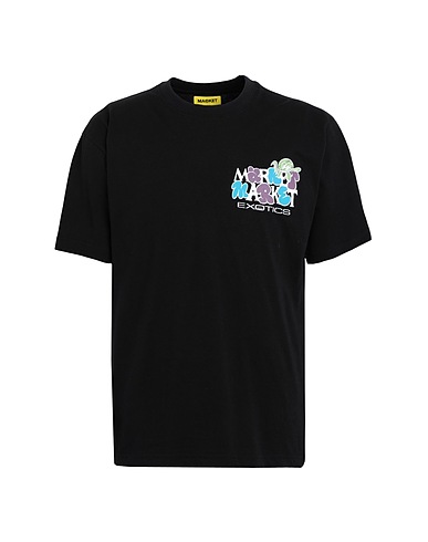 MARKET T-shirt MARKET EXOTIC AUTOMOBILE T-SHIRT Black 100% Cotton