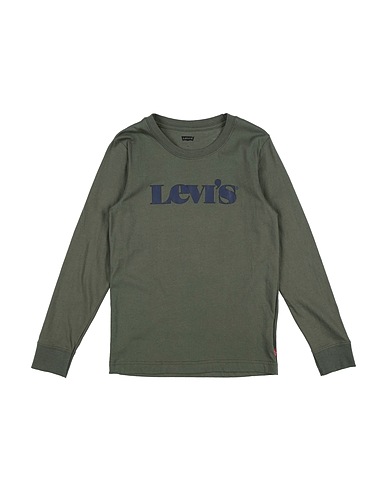LEVI'S T-shirt Military green 100% Cotton