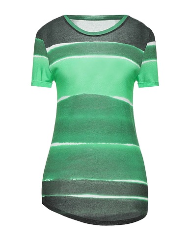 MAJESTIC FILATURES T-shirt Green 70% Viscose, 30% Linen