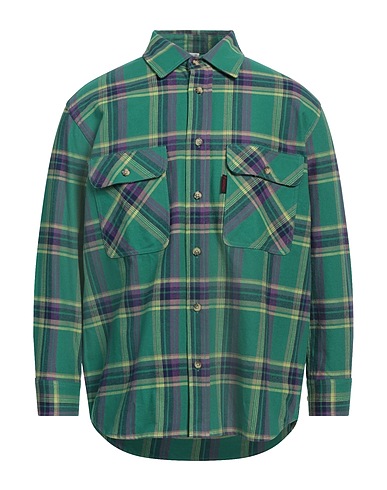 GRAMICCI Chemise à carreaux Vert 100% Coton