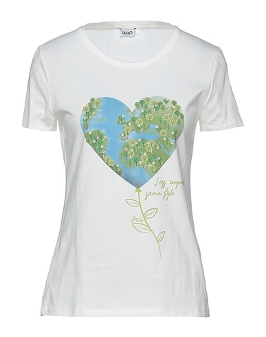 LIU •JO T-shirt White 100% Cotton