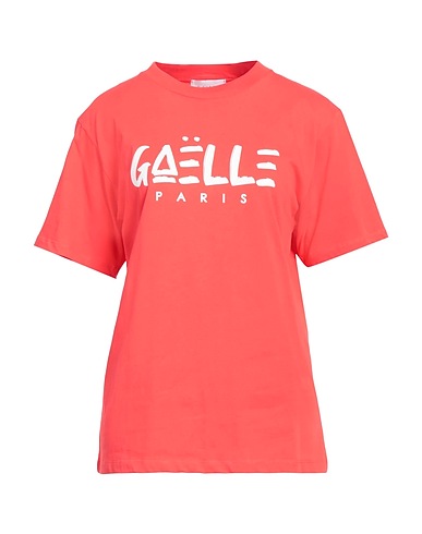 GAëLLE Paris T-shirt Tomato red 100% Cotton