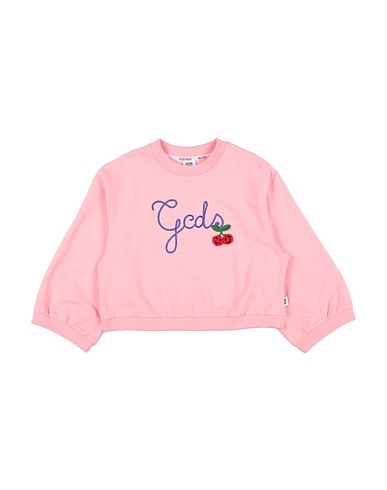 GCDS MINI Felpa Rosa 95% Cotone, 5% Elastan