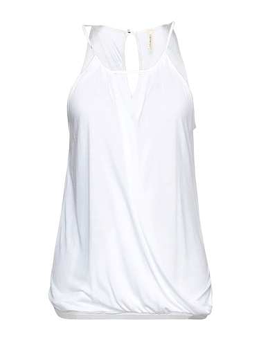 LANSTON Top White 100% Modal