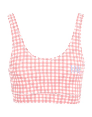 VANS Crop top MIXED UP GINGHAM BRALETTE
 Pink 92% Cotton, 8% Elastane