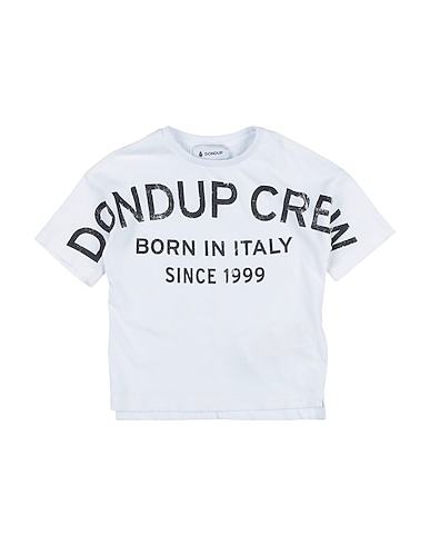 DONDUP T-Shirt Weiß 100% Baumwolle