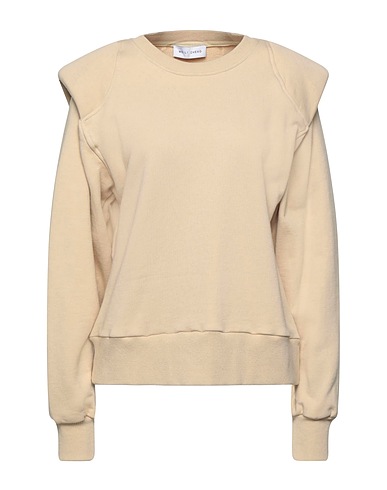 WEILI ZHENG Sweatshirt Beige 100% Cotton