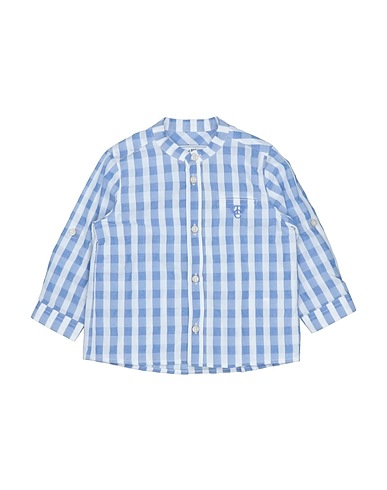 TARTINE ET CHOCOLAT Patterned shirt Azure 100% Cotton
