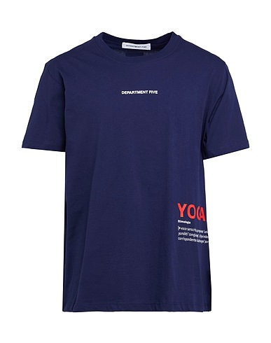 DEPARTMENT 5 T-shirt Blu notte 100% Cotone