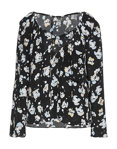 DOROTHEE SCHUMACHER Top Schwarz 62% Viskose, 38% Seide